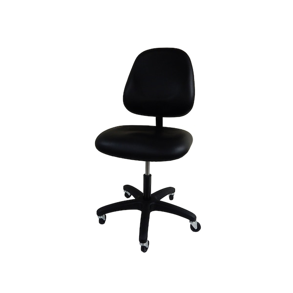 Production Chair Desk Vinyl Seat Back 300 lb. Seat Capacity